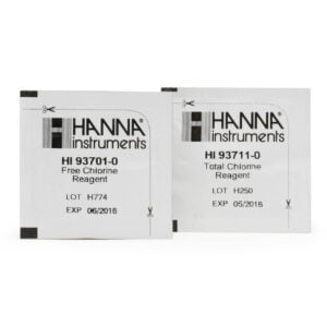 HI38020-200 Reactivos de reemplazo del test kit para cloro libre y total (intervalo bajo