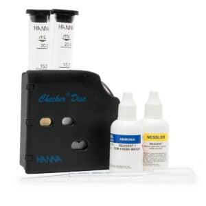 HI38049 Kit químico de pruebas para amoniaco con disco de color Checker®