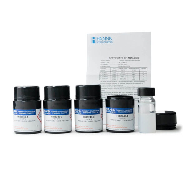HI83749-11 Kit para calibración de turbidez