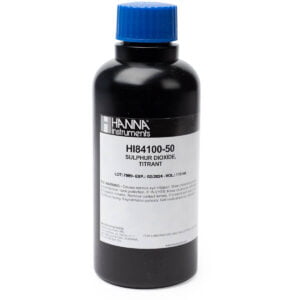 HI84100-50 Titulante para dióxido de azufre en el minititulador (100 mL)