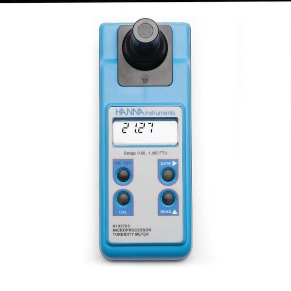 HI93703C Medidor portátil de turbidez compatible con ISO (con accesorios)