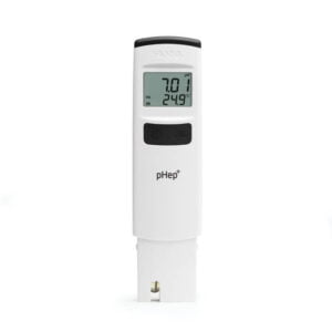 HI98108 Medidor de bolsillo pHep+ a prueba de agua para pH con resolución de 0.01