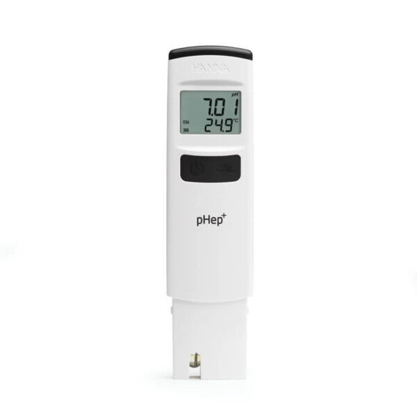 HI98108 Medidor de bolsillo pHep+ a prueba de agua para pH con resolución de 0.01