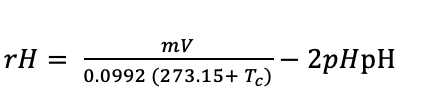 formula para rH